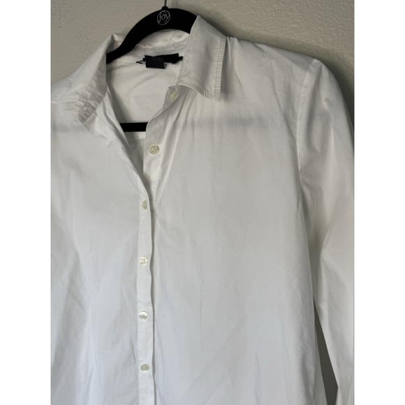 HATCH White Button Down Shirt Womens Maternity Oversized Long Sleeve 97% Cotton - Picture 4 of 9